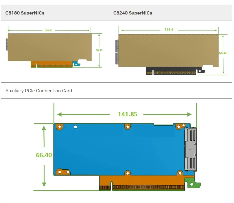 Nvidia Connectx-8 Adapter C8180 (900-9X81E-00EX-DT0) Einzelkäfig OSFP Infiniband: 800 Gbps Xdr Ib 0