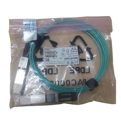 Nvidia Mfs1s00-Hxxxv 200GB/S Qsfp56 Mmf Aoc Mfs1s00-H010e Aktives optisches Kabel, bis zu 200 Gbit/s, Qsfp56 zu Qsfp56