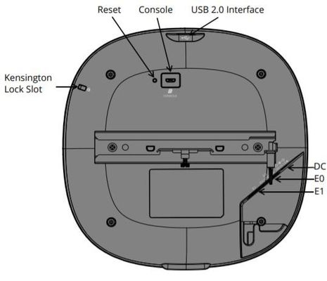 Verdoppeln Radio der 510 Reihen-Campus AP 515 Aruba Wifi 6 interne Antennen 802.11ax vereinheitlichte AP