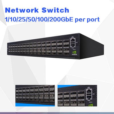 100GbE 2U offener Mellanox-Netzwerkschalter MSN4600-CS2FC mit Cumulus Ethernet