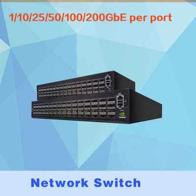 100GbE 2U offener Mellanox-Netzwerkschalter MSN4600-CS2FC mit Cumulus Ethernet