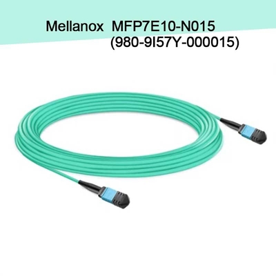 MFP7E10-N015(980-9I57Y-000015) Mellanox AOC MPO-12/APC-zu MPO12/APC 8 Fasern 15M