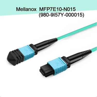 MFP7E10-N015(980-9I57Y-000015) Mellanox AOC MPO-12/APC-zu MPO12/APC 8 Fasern 15M