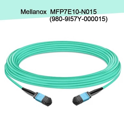 MFP7E10-N015(980-9I57Y-000015) Mellanox AOC MPO-12/APC-zu MPO12/APC 8 Fasern 15M