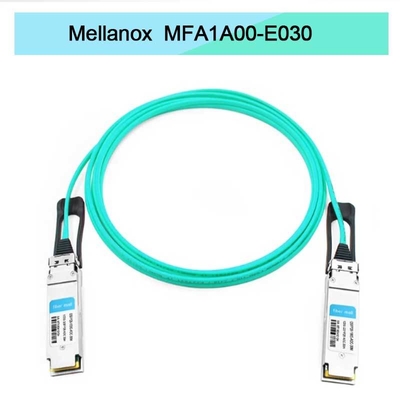 VCSEL-basierte QSFP Mellanox AOC-Kabel MFA1A00-E030 IB EDR bis zu 100 Gbit/s