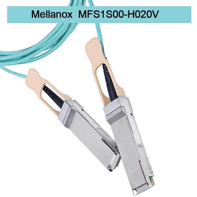 MFS1S00-H020V(980-9I45T-00H020) Mellanox AOC-Kabel Ethernet 200GbE QSFP56 Active Optical Cable Infiniband-Kabel