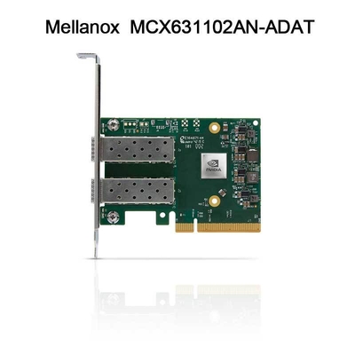 Doppel-Port SFP28 PCIE 4,0 X8 25GB Nic Mellanox Network Card MCX631102AN-ADAT
