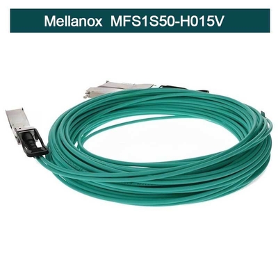 MFS1S50-H015V Mellanox Aoc Kabel InfiniBand aktives kupfernes QSFP+ zum SFP+-Kabel
