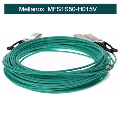MFS1S50-H015V Mellanox Aoc Kabel InfiniBand aktives kupfernes QSFP+ zum SFP+-Kabel