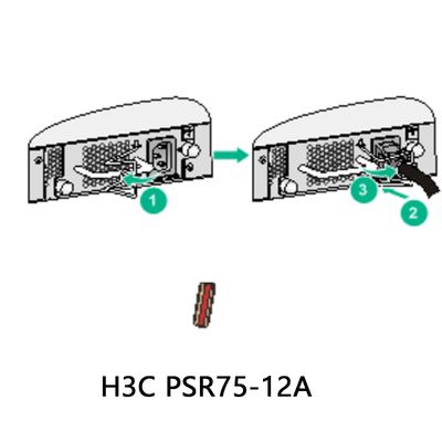 Versatile Schalter-Schalter-Stromversorgung für elektronische Geräte PSR75-12A