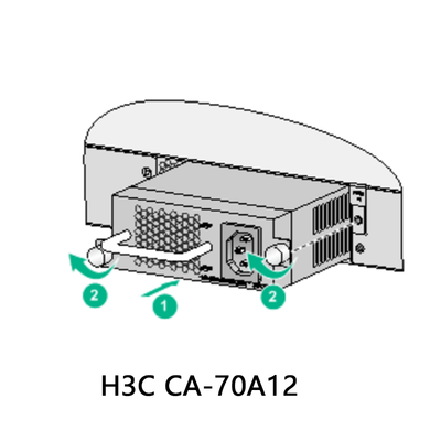 H3c Ca-70A12 Leistungsstarke Gleichstromversorgung für Geräte Karton 2.5A