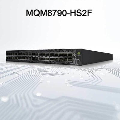 40 QSFP56 Ports Mellanox Quantum Hdr Infiniband Switch 200 Gbps MQM8790-HS2F