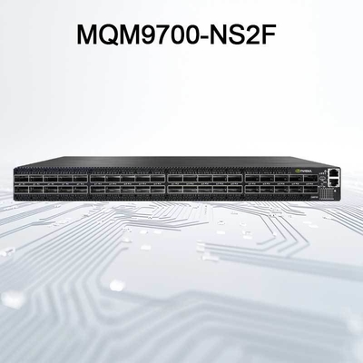 Infiniband MQM9700-NS2F Mellanox Netzwerk-Switch 400G 16,8 Tbps für Server