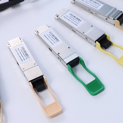 200G QSFP56 SR4 CDR Optisches Transceiver-Modul 100m auf Om4 / 70m auf Om3 Faser Hochleistungs-Computing-Verbindung für Rechenzentren