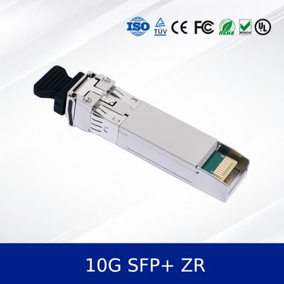 Optischer Transceivermodul 10G SFP+ ZR Erweiterte Reichweite, APD-Empfänger, industrielle Temperatur