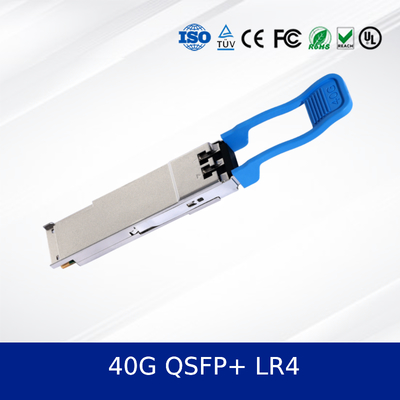 Hochgeschwindigkeits-40G-QSFP+ LR4 3,3V-Glasfaser-Transceiver-Modul für zuverlässige Netzwerktechnik Neu