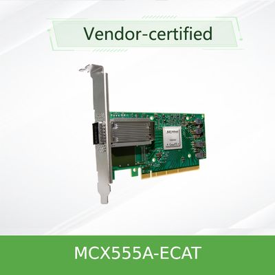 Mellanox-Netzwerkkarte VPI Mellanox 100gbe Nic Adapter Card MCX555A-ECAT ConnectX-5 EDR 100GbE