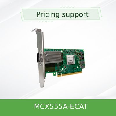 Hochgeschwindigkeits-Connectx-5 EDR-Adapterkarte für 100 GB/S Netzwerk MCX555A-Ecat