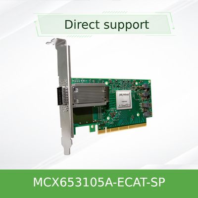 10 GB Mellanox Netzwerkkarte MCX653105A-ECAT-SP MCX653106A-ECAT