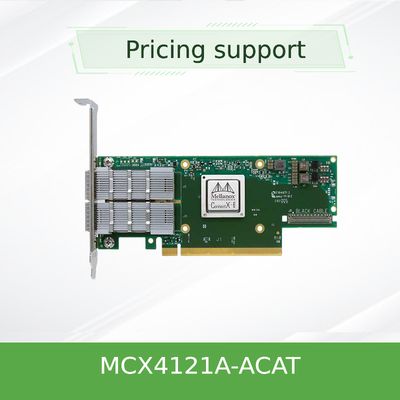 Mellanox ConnectX-4 Lx Doppel-Port SFP28 PCIe3.0 X8 en 25GbE Netzwerkschnittstelle-Karte MCX4121A-ACAT