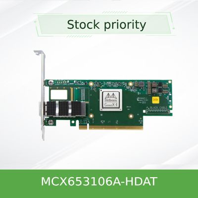 MCX653106A-HDAT Mellanox Netzwerkkarte 200 Gbit/s 4*50 Gbit/s Ethernet-Ports