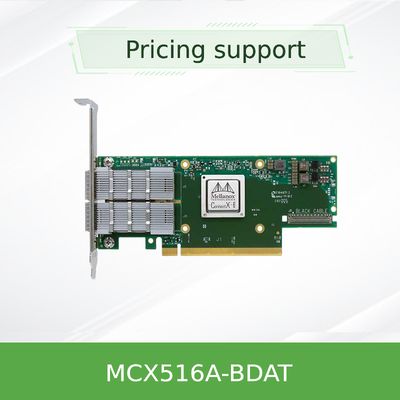 ConnectX-5 ex en Mellanox Hafen QSFP28 4,0 X16 der Netz-Adapter-Karten-MCX516A-BDAT 40GbE 2x