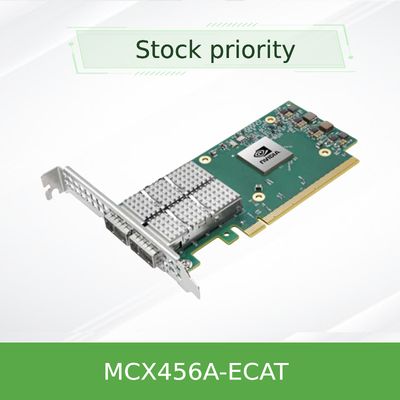 Neue Original-Nvidia MCX456A-Ecat Connectx-4 Infiniband/Ethernet-Adapterkarte