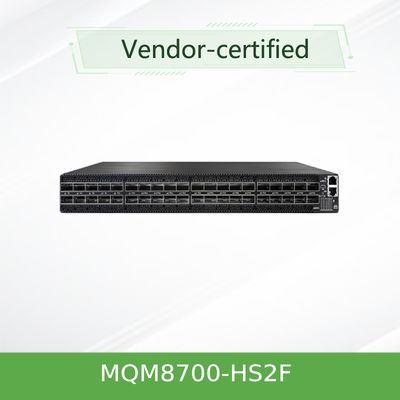 MQM8700-HS2F(920-9B110-00FH-0MD)  Quantum Mellanox Netzwerk Hdr Switch 40 Ports 200 Gbit/S 40 Infiniband Ports