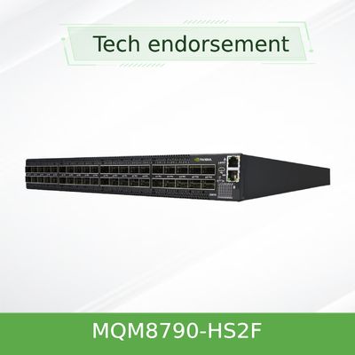 MQM8790-HS2F Mellanox Hafen des Netz-Schalter-40, der nicht gehandhabtes HDR 200Gb/S blockiert