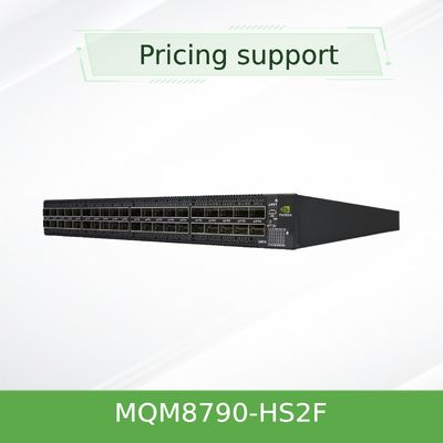 40 QSFP28-Ports Nicht blockierende HDR Mellanox-Netzwerkschalter InfiniBand MQM8790-HS2F ((920-9B110-00FH-0D0)