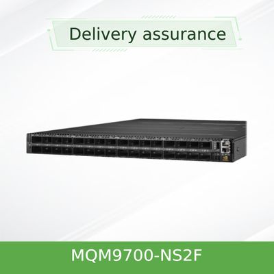 Quantum-2 QM9700 Mellanox Infiniband-Switch 64-Port nicht blockierende verwaltete NDR 400 Gb/S MQM9700-NS2F