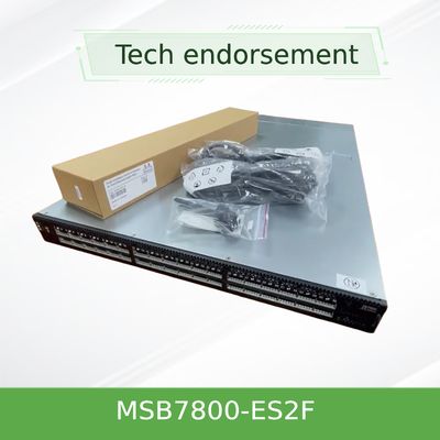 MSB7800-ES2F Mellanox Netz-Schalter-IB 2 basierte Häfen QSFP28 EDR InfiniBand 1U 36