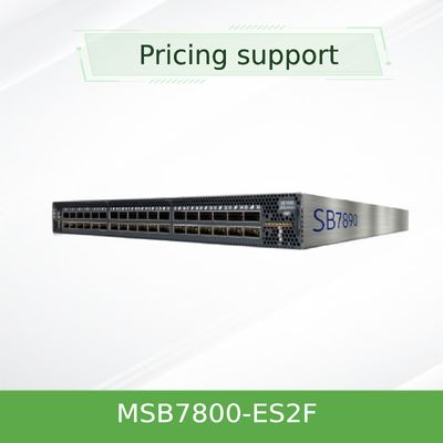 MSB7800-ES2F 36 Port-Mellanox Ethernet-Schalter-Hochleistung
