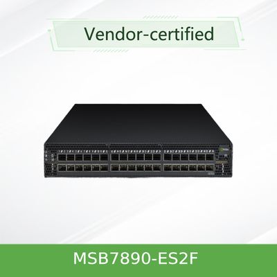 MSB7890-ES2F Mellanox-Netzwerk-Schalter Port 36