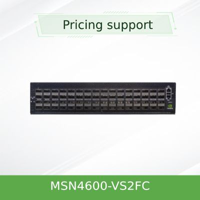 Mellanox Open Ethernet Netzwerk Switch MSN4600-VS2FC Spektrum-3 auf Basis von 200gbe 2u