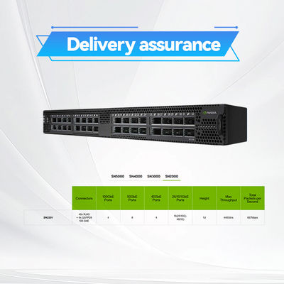 MSN2700-CS2F Mellanox Switch Spectrum auf Basis von 32 Ports 100GbE offene Ethernet-Plattform