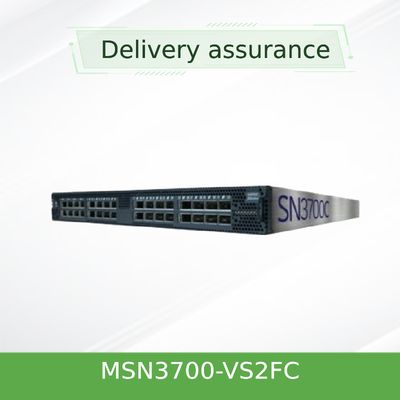 2 offenes Netz-Schalter-Kumulus-Linux-Schalter MSN3700-VS2FC 200GbE 1U Wechselstroms P.S. Mellanox