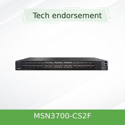 Mellanox Netzwerkschalter MSN3700-CS2F 100GbE 1U 2 Stromversorgung (AC)