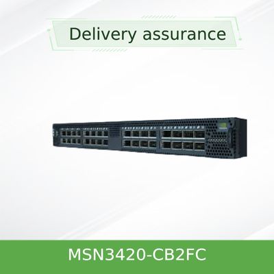 Netz-Schalter MSN3420-CB2FC Spectrum-2 25GbE/100GbE 1U Mellanox basierte