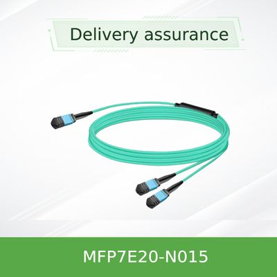 Nvidia Mellanox 100% Original Produkte Mfp7e20-N015 Passives Glasfaserkabel, Mmf, MPO12 APC zu 2xMPO12 APC, 15m