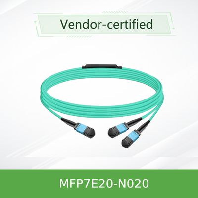 Nvidia Mfp7e20-Nxxx Optisches Multimode-Splitter-Glasfaserkabel Mfp7e20-N020 Mmf, MPO12 APC zu 2xMPO12 APC