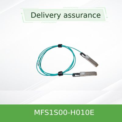 Nvidia Mfs1s00-Hxxxv 200GB/S Qsfp56 Mmf Aoc Mfs1s00-H010e Aktives optisches Kabel, bis zu 200 Gbit/s, Qsfp56 zu Qsfp56