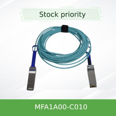 aktives Lichtleiterkabel AOC MFA1A00-C010 10m 100GbE LSZH Mellanox QSFP28
