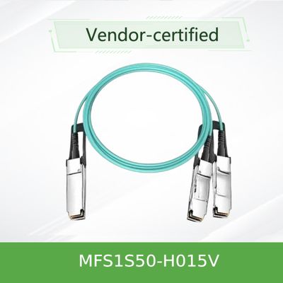 Teiler-Kabel AOC 100g MFS1S50-H015V VPI HDR u. ETH 15m Soems Mellanox