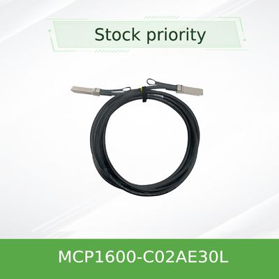2.5m 100GbE QSFP28 Mellanox DAC Cable Network MCP1600-C02AE30L