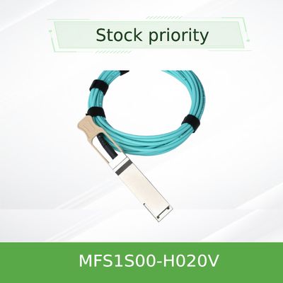 Kabel MFS1S00-H020V IB HDR Konsole Mellanox AOC bis zum Netzkabel 200Gb/S QSFP56 20m