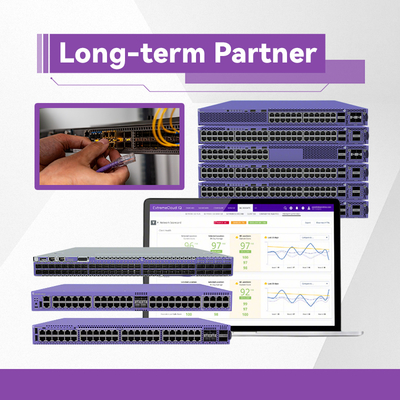 Skalierbare PoE+ Extreme Network AVB Switch 16531 X440-G2-12p-10GE4