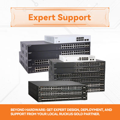 Erweiterter Ruckus Icx7550-48-E2 Ethernet-Switch für nahtlose Verbindung