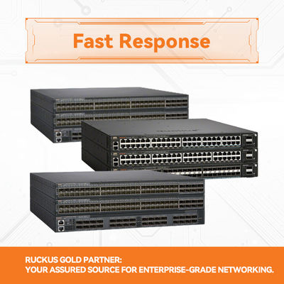 Erweiterter Ruckus Icx7550-48-E2 Ethernet-Switch für nahtlose Verbindung