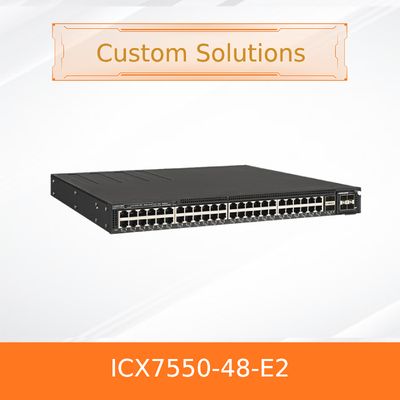 Erweiterter Ruckus Icx7550-48-E2 Ethernet-Switch für nahtlose Verbindung